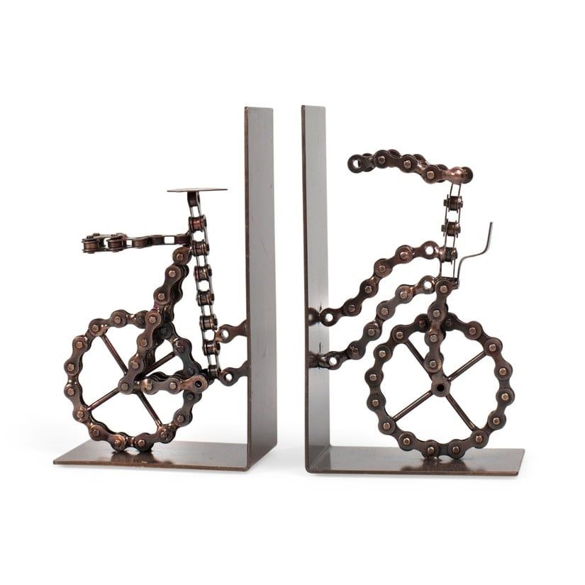 Bicycle Chain Bookends, India