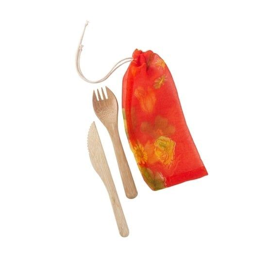 Bamboo Sari Utensil Set, India