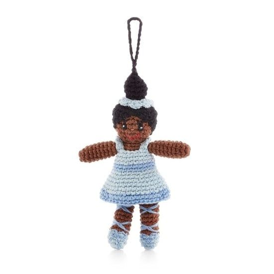 Blue Ballerina Crochet Ornament, Bangladesh