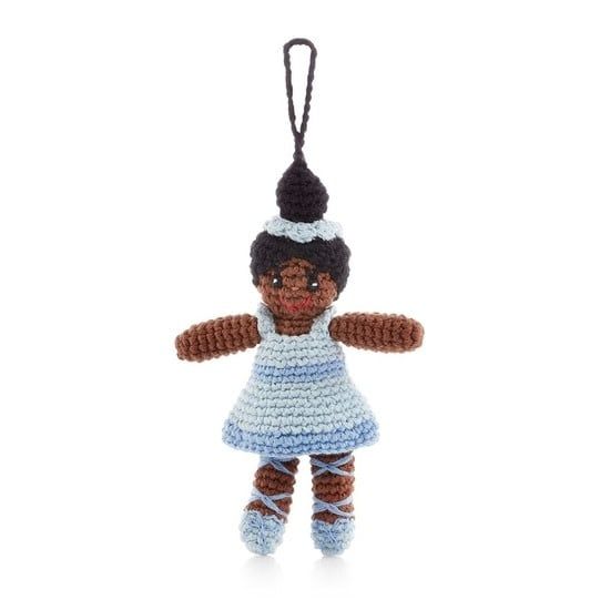 Blue Ballerina Crochet Ornament, Bangladesh