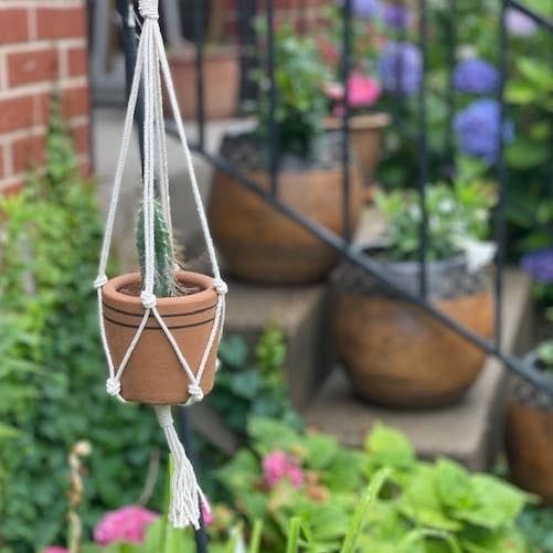 17&quot; Macrame Hanger, Nicaragua