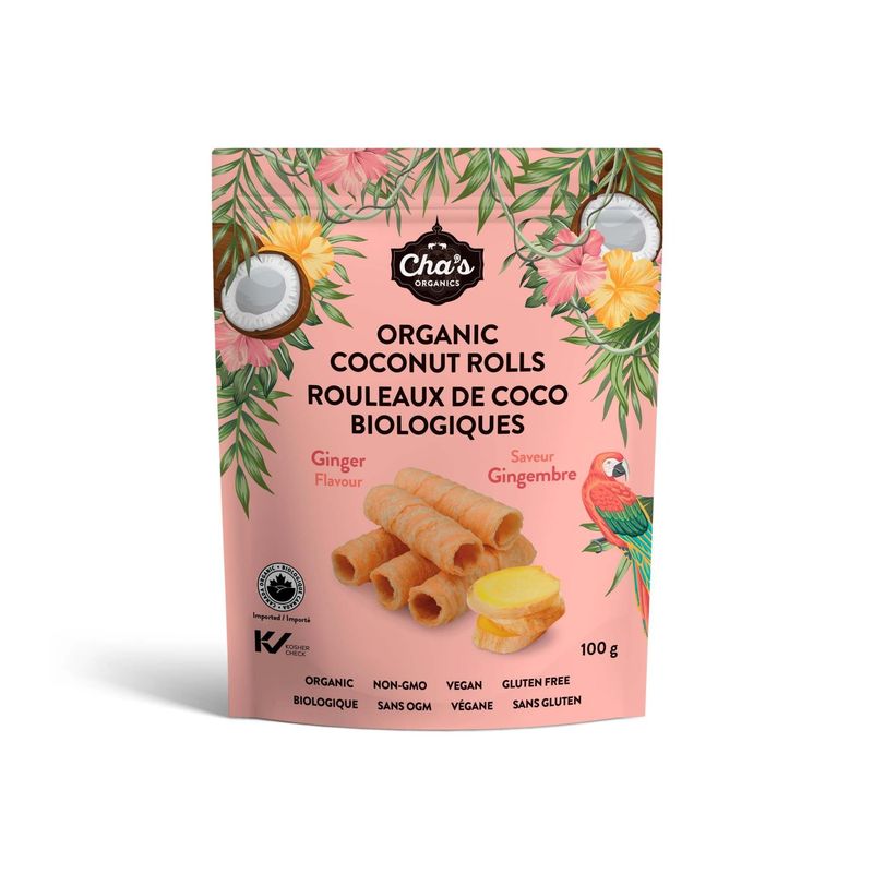 Coconut Rolls-Ginger