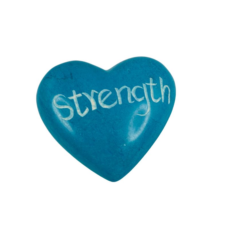 Strength Heart Paperweight, Kenya