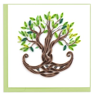 Tree of Life Quilling Card, Vietnam