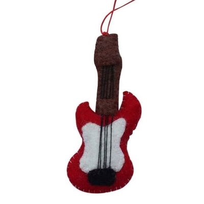 Guitar Felt Ornament, Nepal