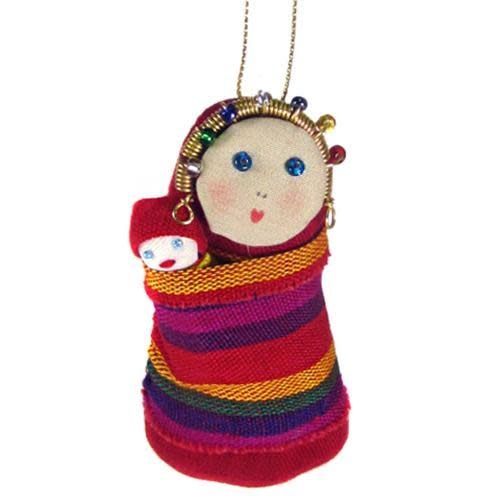 Mary and Jesus Ornament, Guatemala