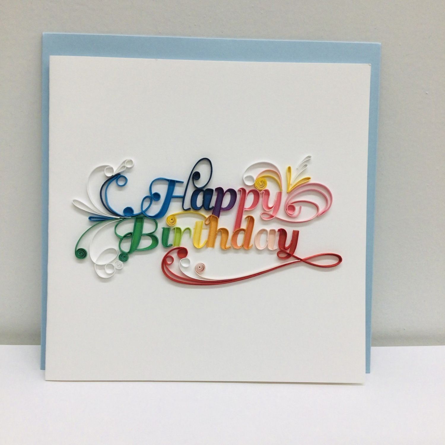 Happy Birthday Quilling Card, Vietnam