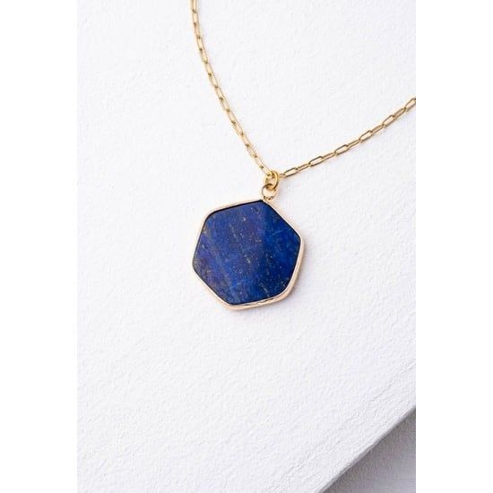 Stella By Stardust Necklace In Lapis, China