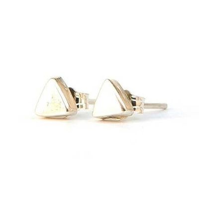 Tiny Triangle Sterling Studs, Mexico