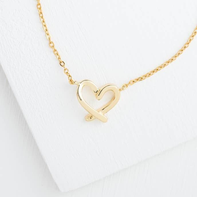 With Love Gold Necklace, China