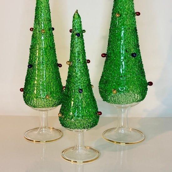 Blown Glass Tabletop Tree With Colours Medium, Egypt