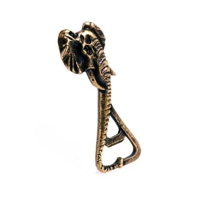 Elephant Trunk Brass Bottle Opener, South Africa