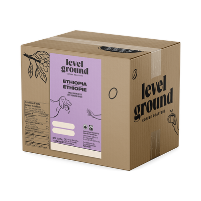 Coffee - Level Ground Ethiopia Ground - 5lb Box