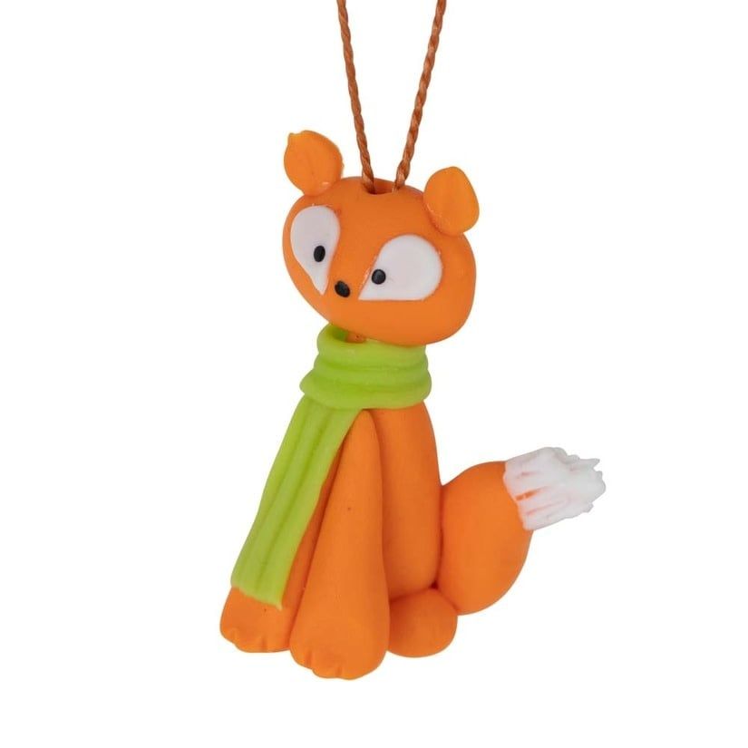 Mini Winter Fox Ornament, Colombia