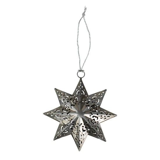 Fretwork Star Metal Ornament, India