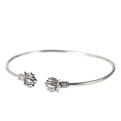 Lotus Cuff Bracelet, India