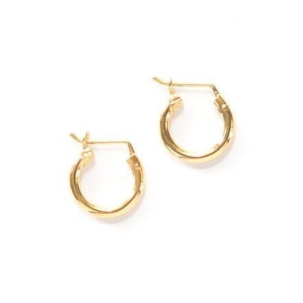 Adriana Hoops - 14K Gold Plate, Peru