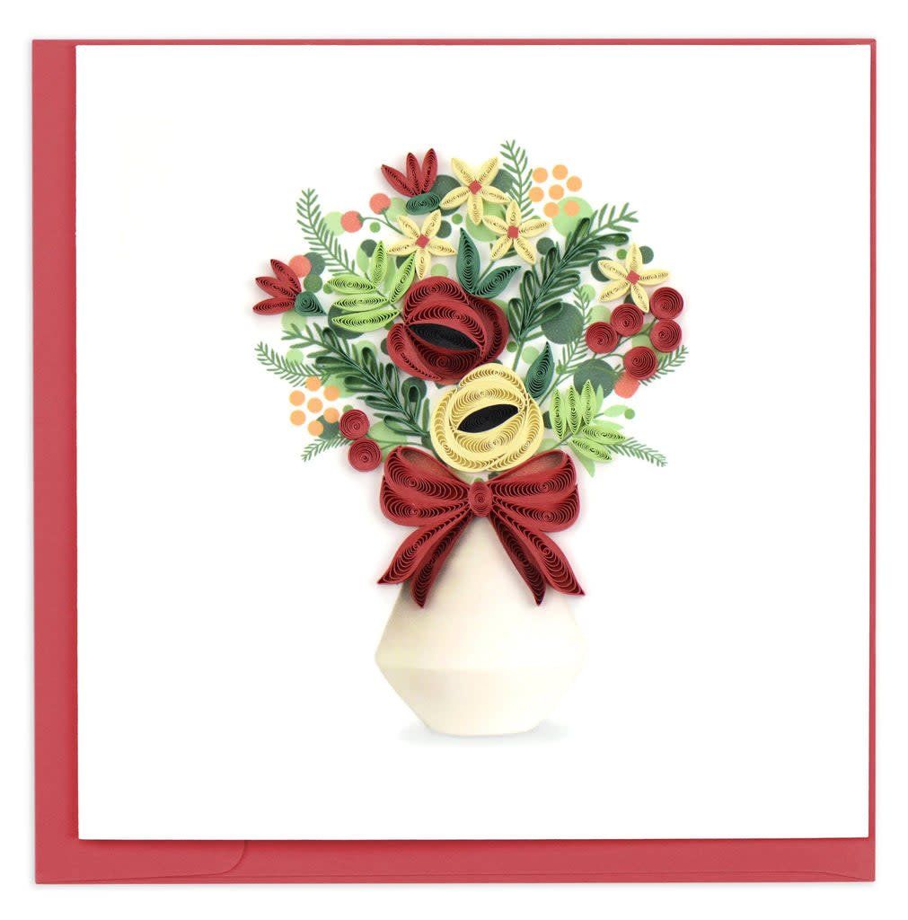 Holiday Bouquet Quilling Card, Vietnam