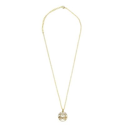 Perseverance Lotus Necklace, India