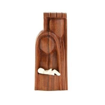 Small Mozambican Sandalwood Nativity, Mozambique