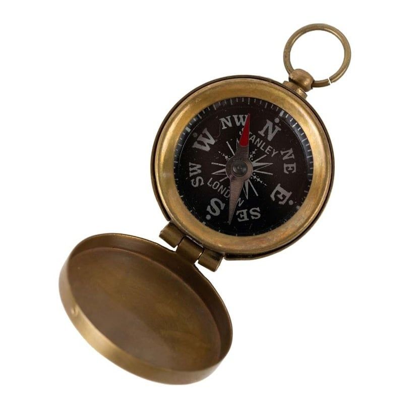 Brass Pocket Compass, India