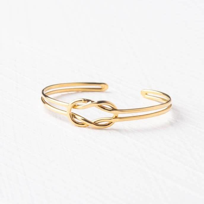 Deboroah Knot Gold Ring, China