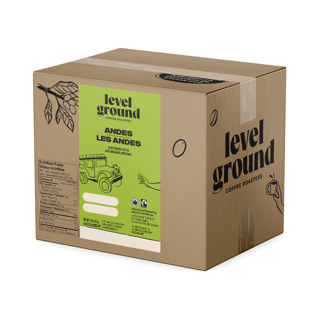 Coffee - Level Ground Andes Mountain Ground - 5lb Box