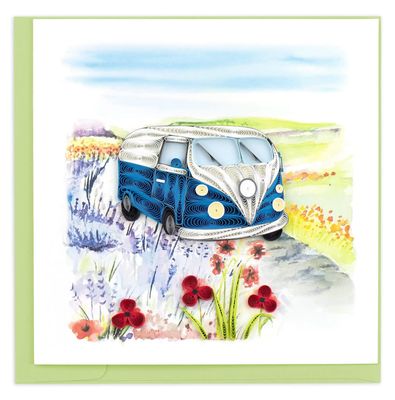 Road Trip Quilling Card, Vietnam