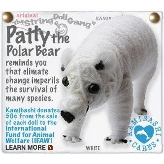 Patty The Polar Bear Keychain, Thailand