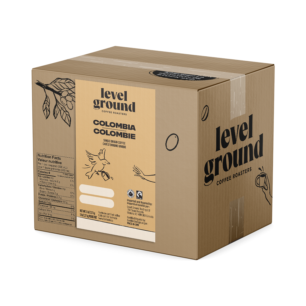 Coffee - Level Ground Colombia Ground - 5lb Box