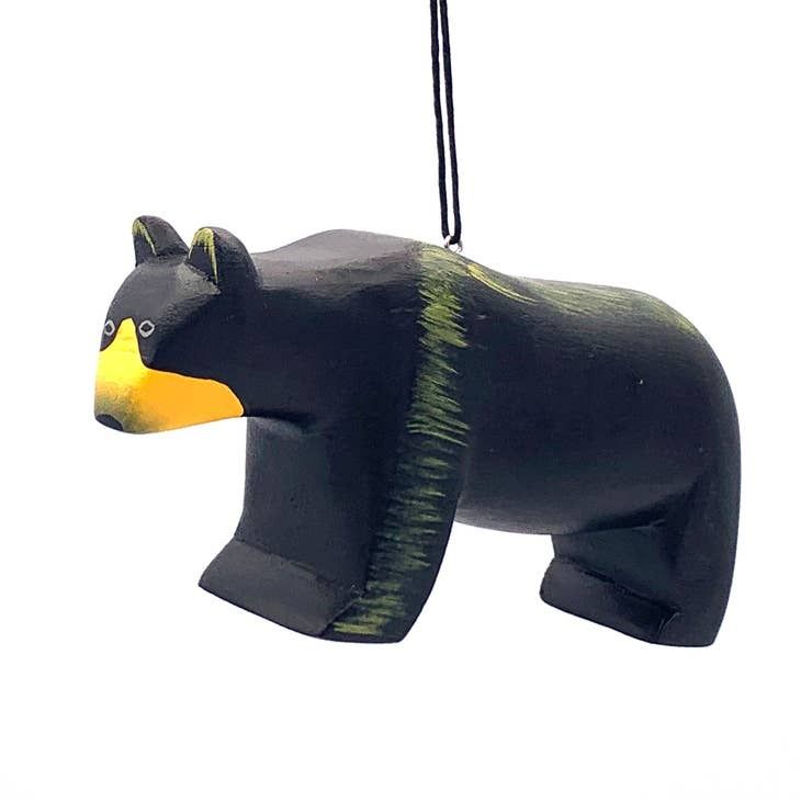 Black Bear Balsa Ornament, Nicaragua