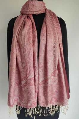 Paisley Scarf Pink, India