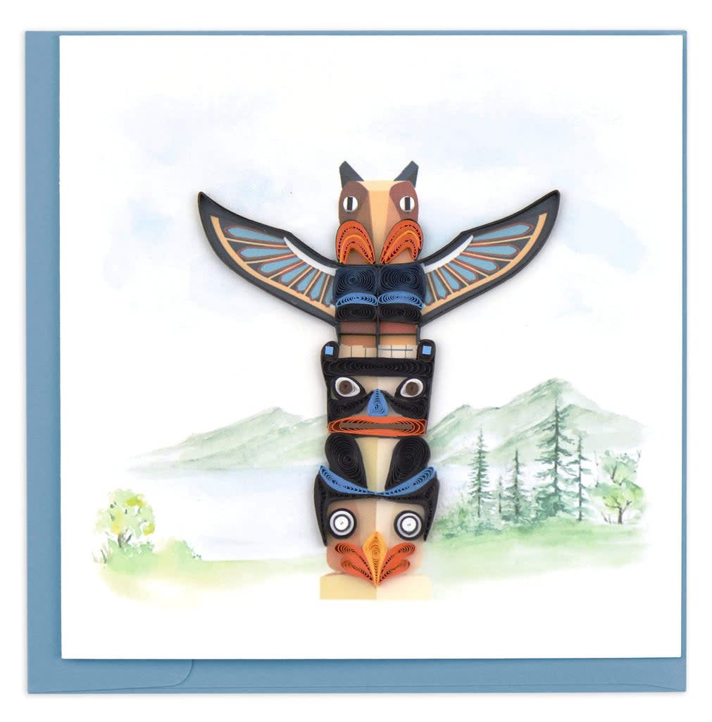 Totem Pole Quilling Card, Vietnam