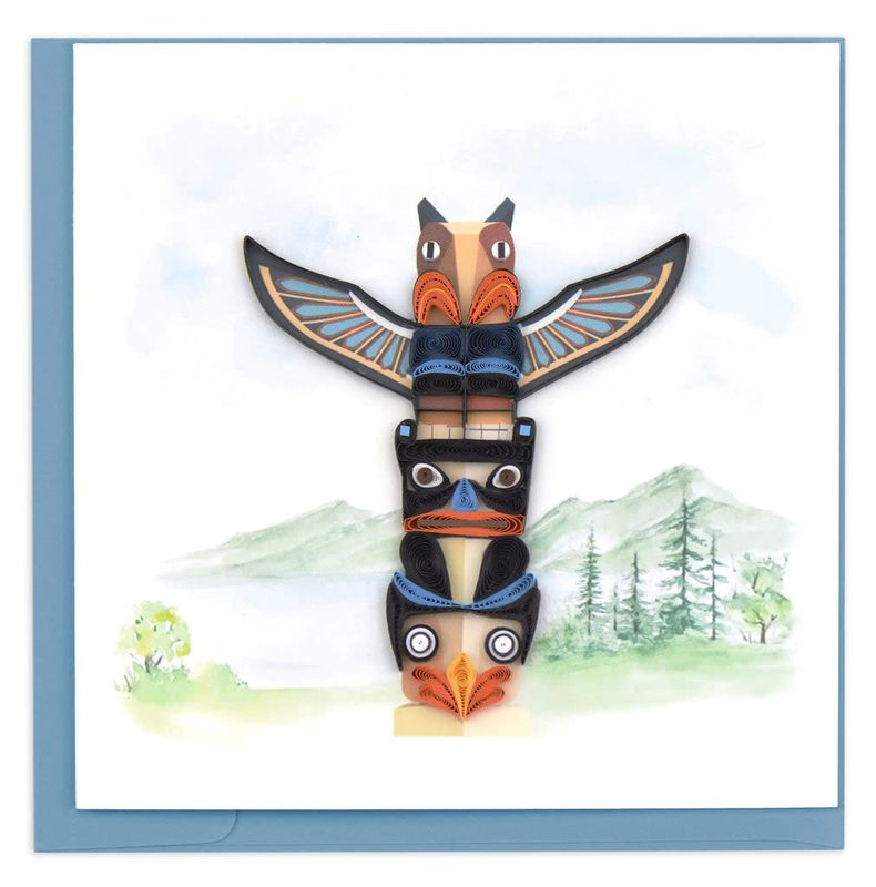 Totem Pole Quilling Card, Vietnam