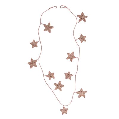 Bright Night Star Garland - Pink