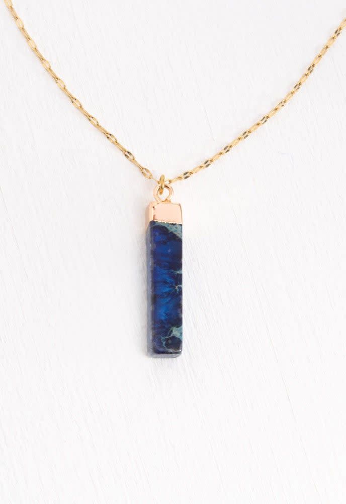 Brayden Pendant in Emperor Blue, China