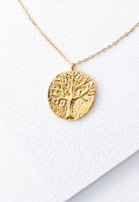 Tree of Hope Gold Necklace, China