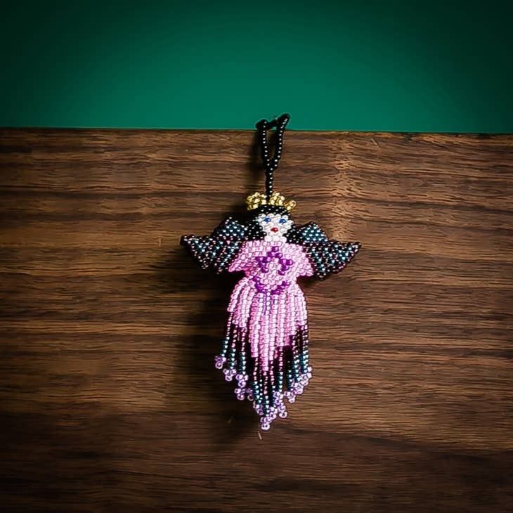 Multi Angel Beaded Ornament, Guatemala