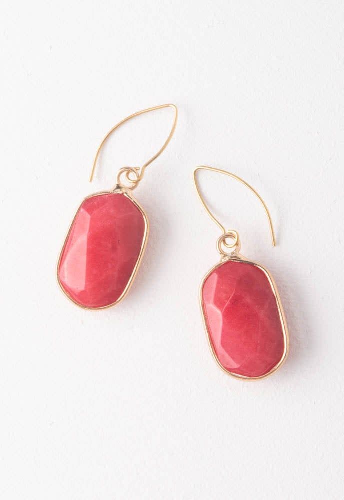 Berry and Bright Earrings, China