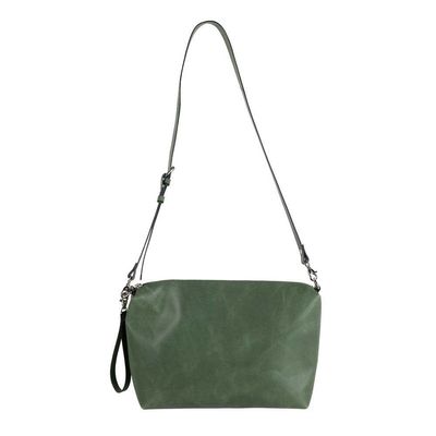 Eco Leather Green Crossbody Purse, India