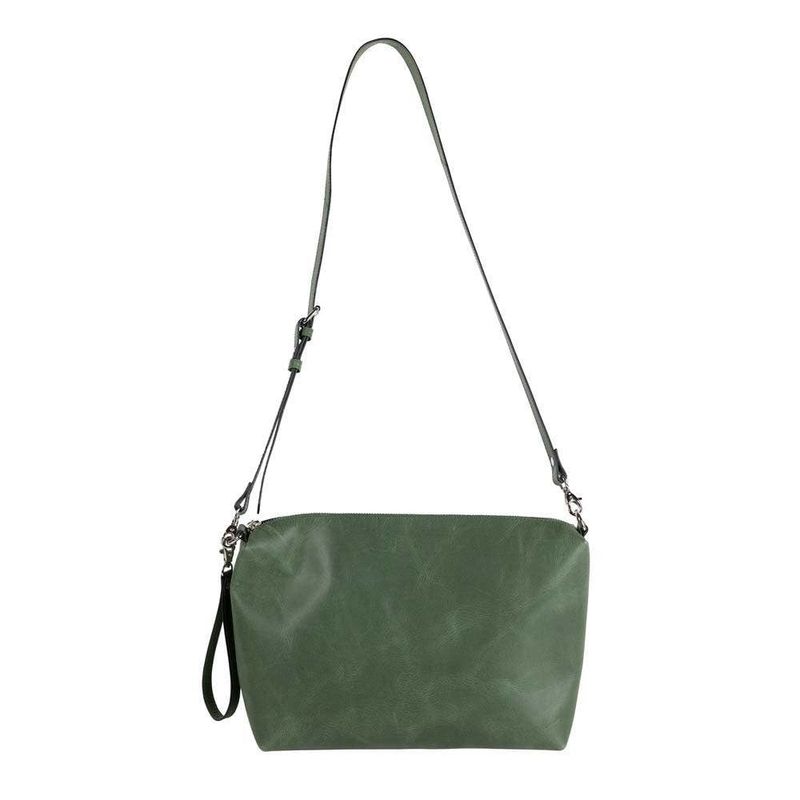 Eco Leather Green Crossbody Purse, India