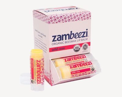 Wild Rose Lip Balm-Zambeezi