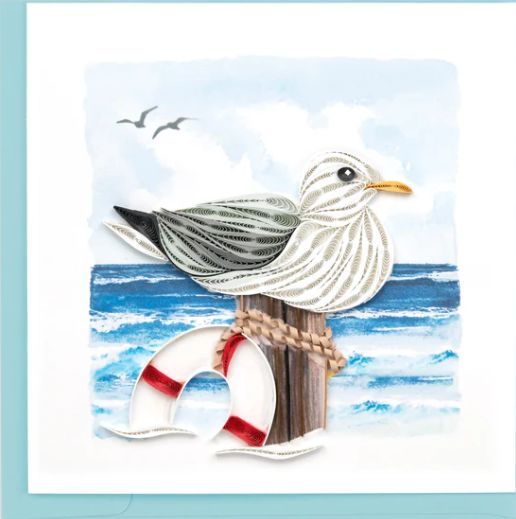 Seagull Quilling Card, Vietnam