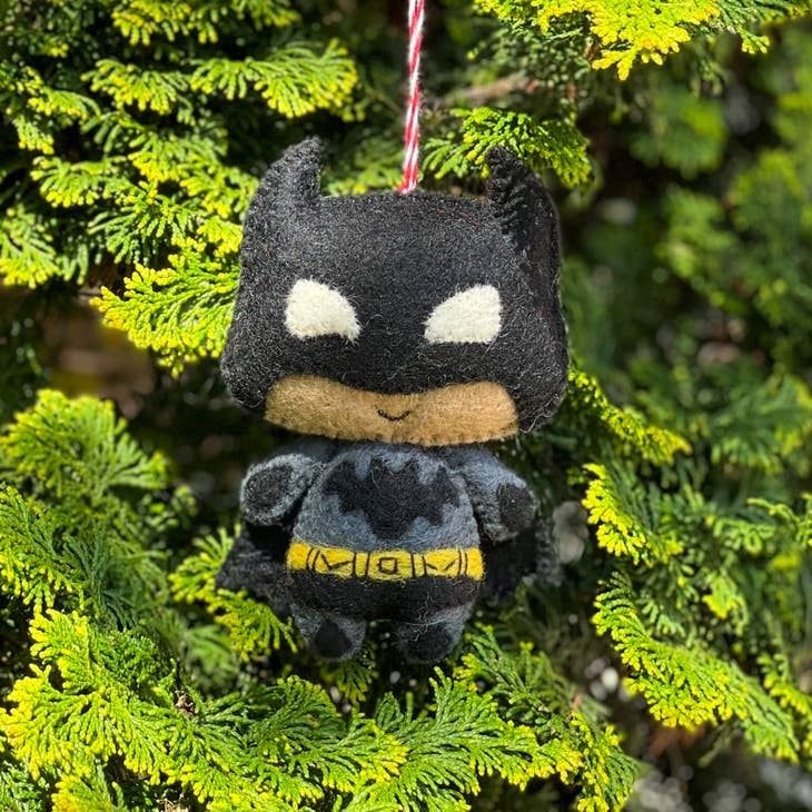 Felt Batman Ornament, Nepal
