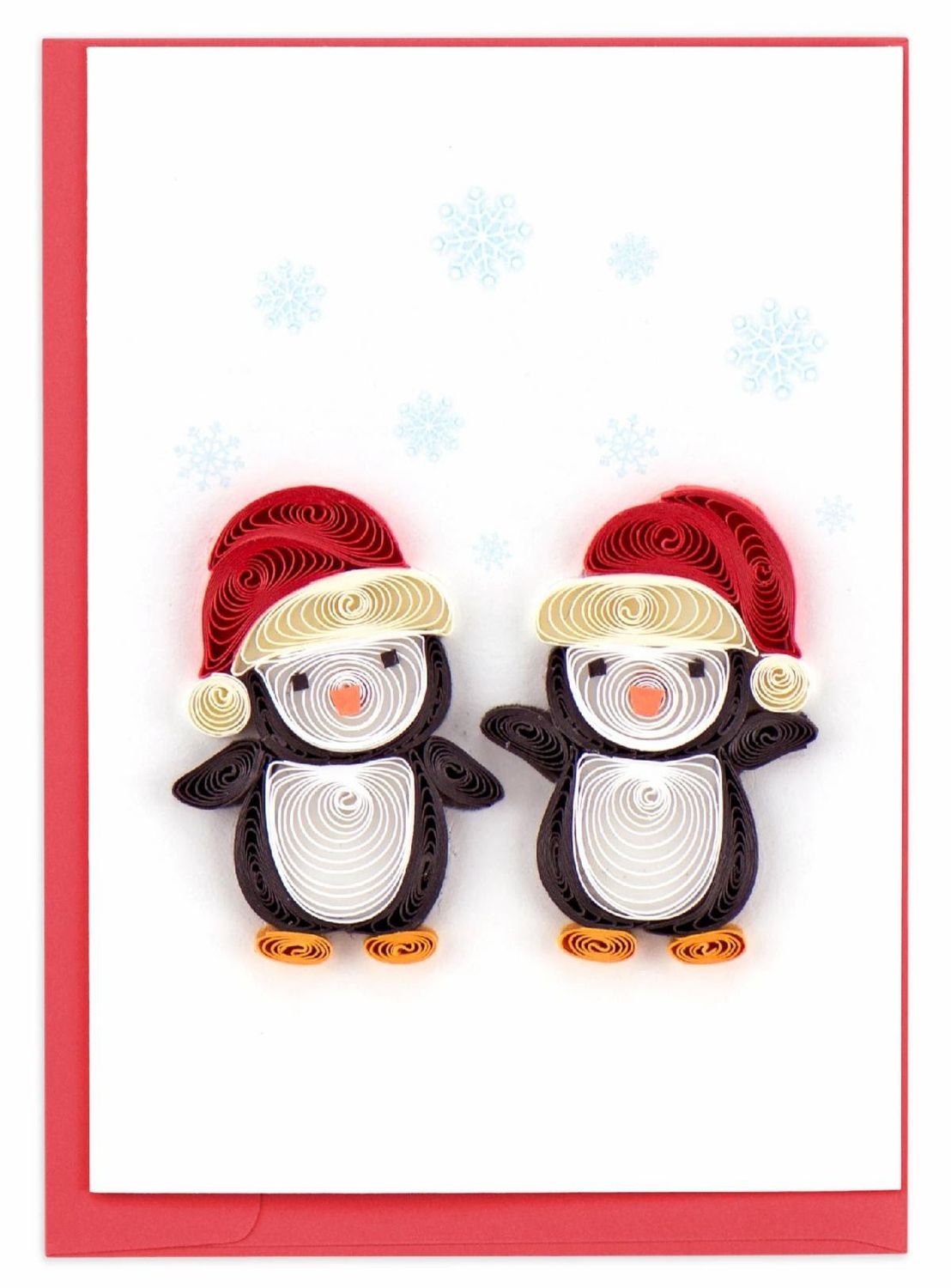 Christmas Penguins Quilling Card Mini, Vietnam