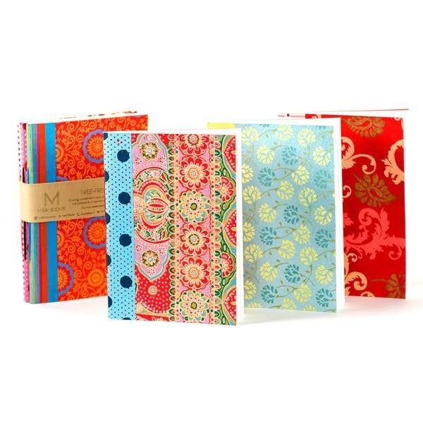 Ida 5x7 Recycled Paper Journal Notebook - Assorted, India