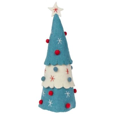Turquoise Christmas Tree Topper Medium, Nepal