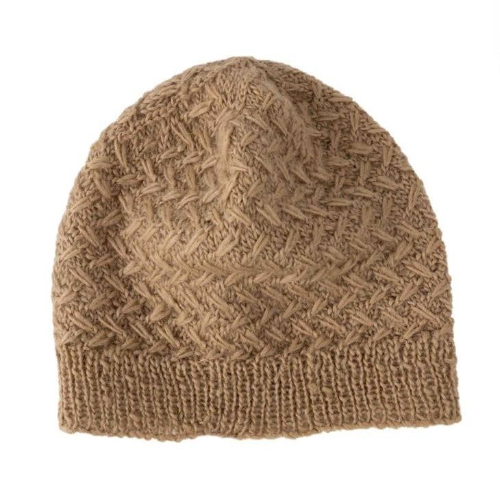 Classic Caramel Wool Hat, Nepal