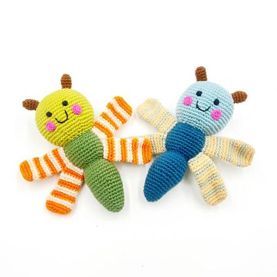 Plush Dragonfly Toy Rattle, Bangladesh