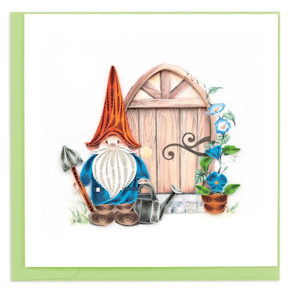 Garden Gnome Quilling Card, Vietnam